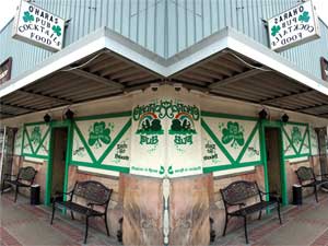 Entrance of Ohara's Irish pub